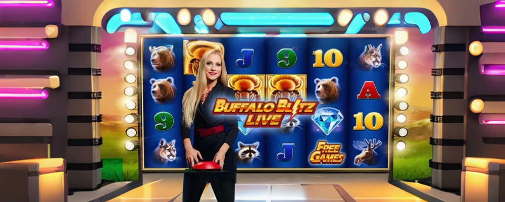 4555 bet Caça-níqueis Buffalo Blitz ao Vivo